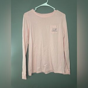 Vineyard Vines Light Pink Long Sleeve Women’s Tee